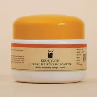 Травяной порошок для мытья волос Кеш Джьоти, 100 г, Иша Лайф; Kesh jyothi herbal hair wash powder, 100 g, Isha Life